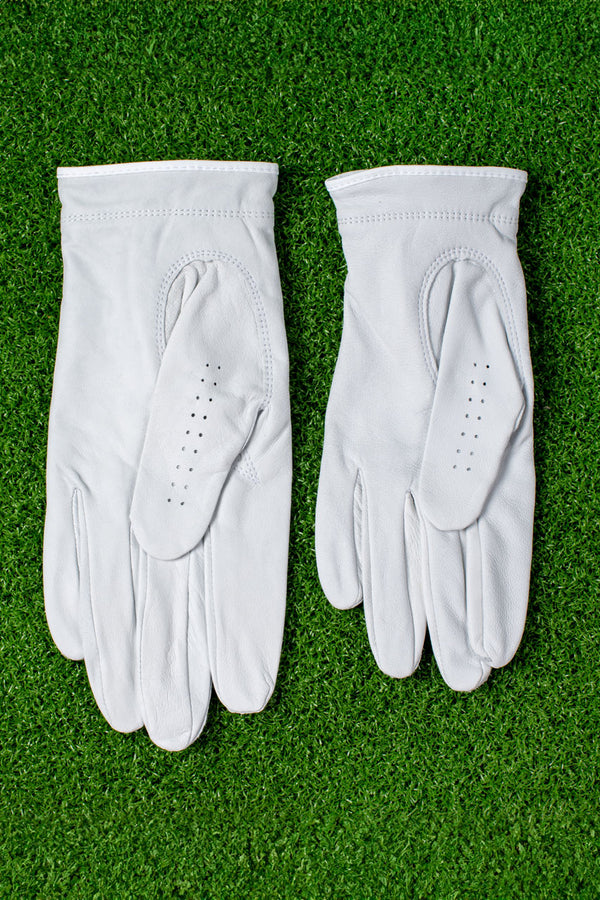 forrest golf logo leather golf glove