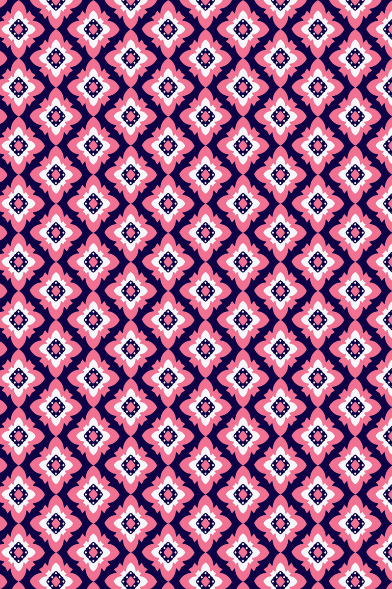 pink_navy_white_mosiac_print