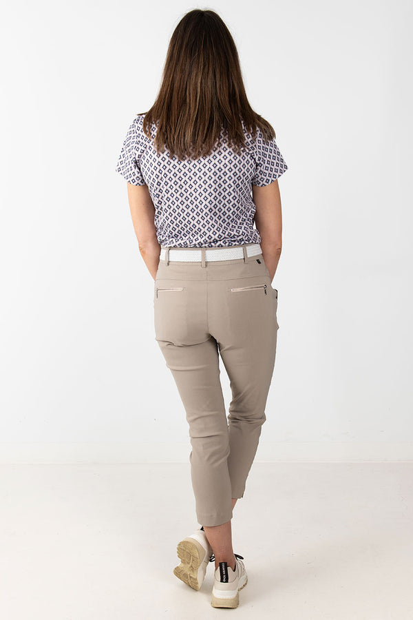 womens stone stretch 7/8 golf pant