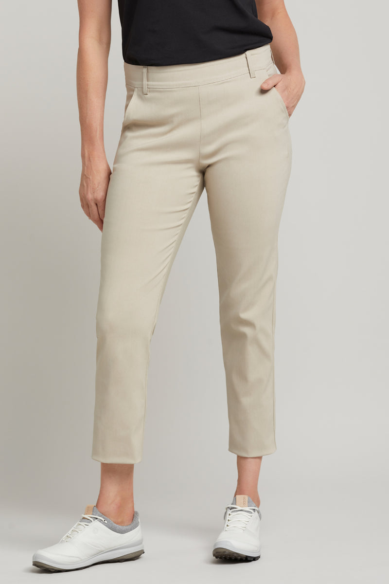 jade latte stretch capri golf pant