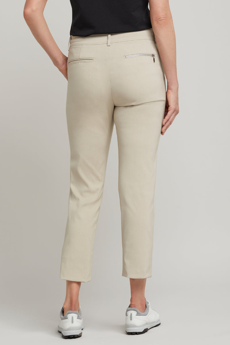 jade latte stretch capri golf pant