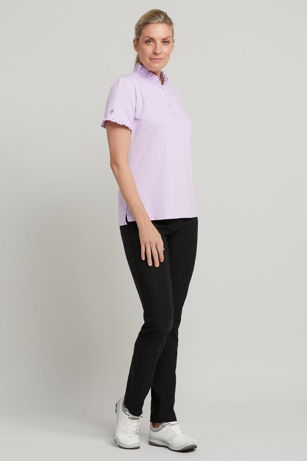 The Steph Polo Lilac