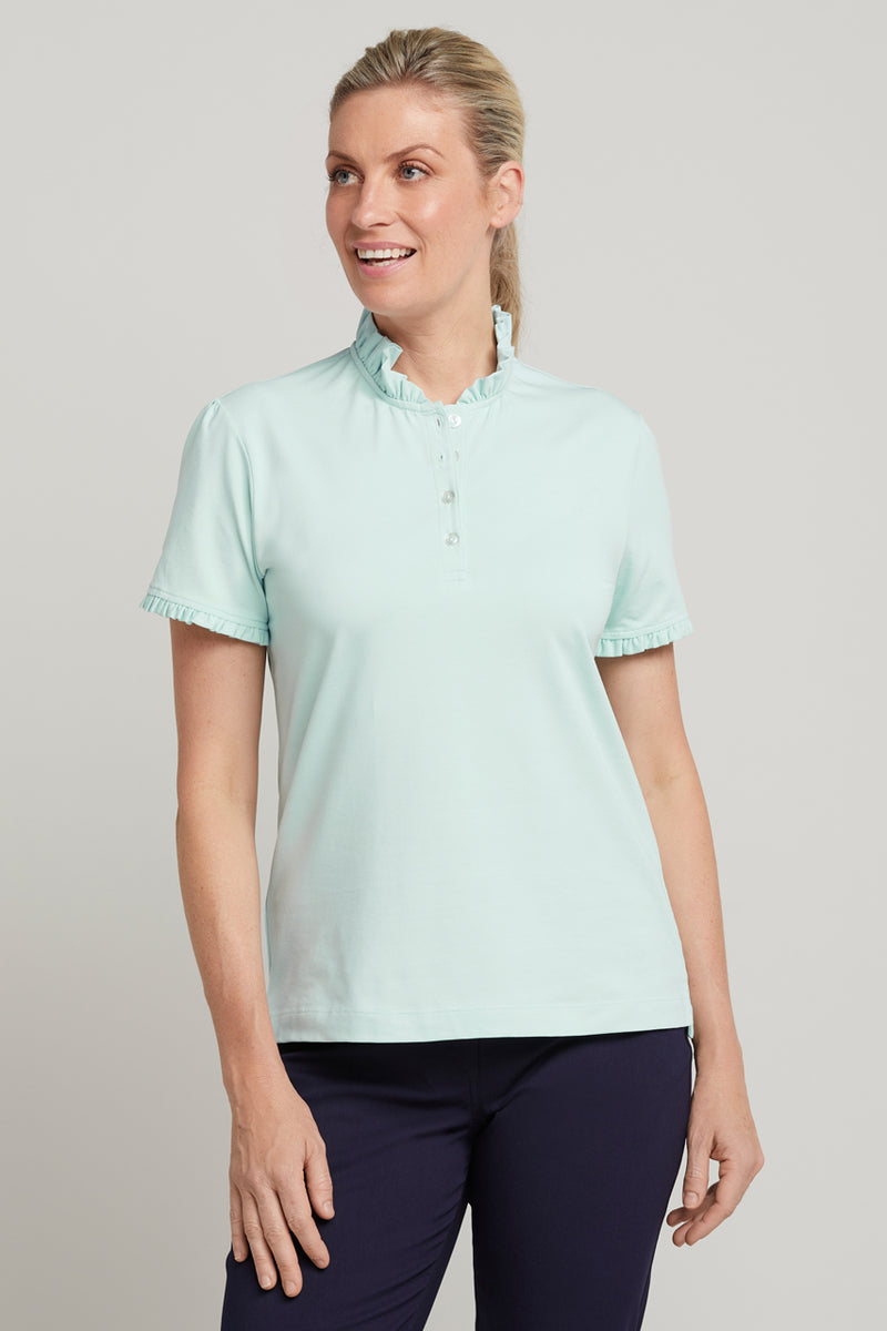 The Steph Polo Tangerine