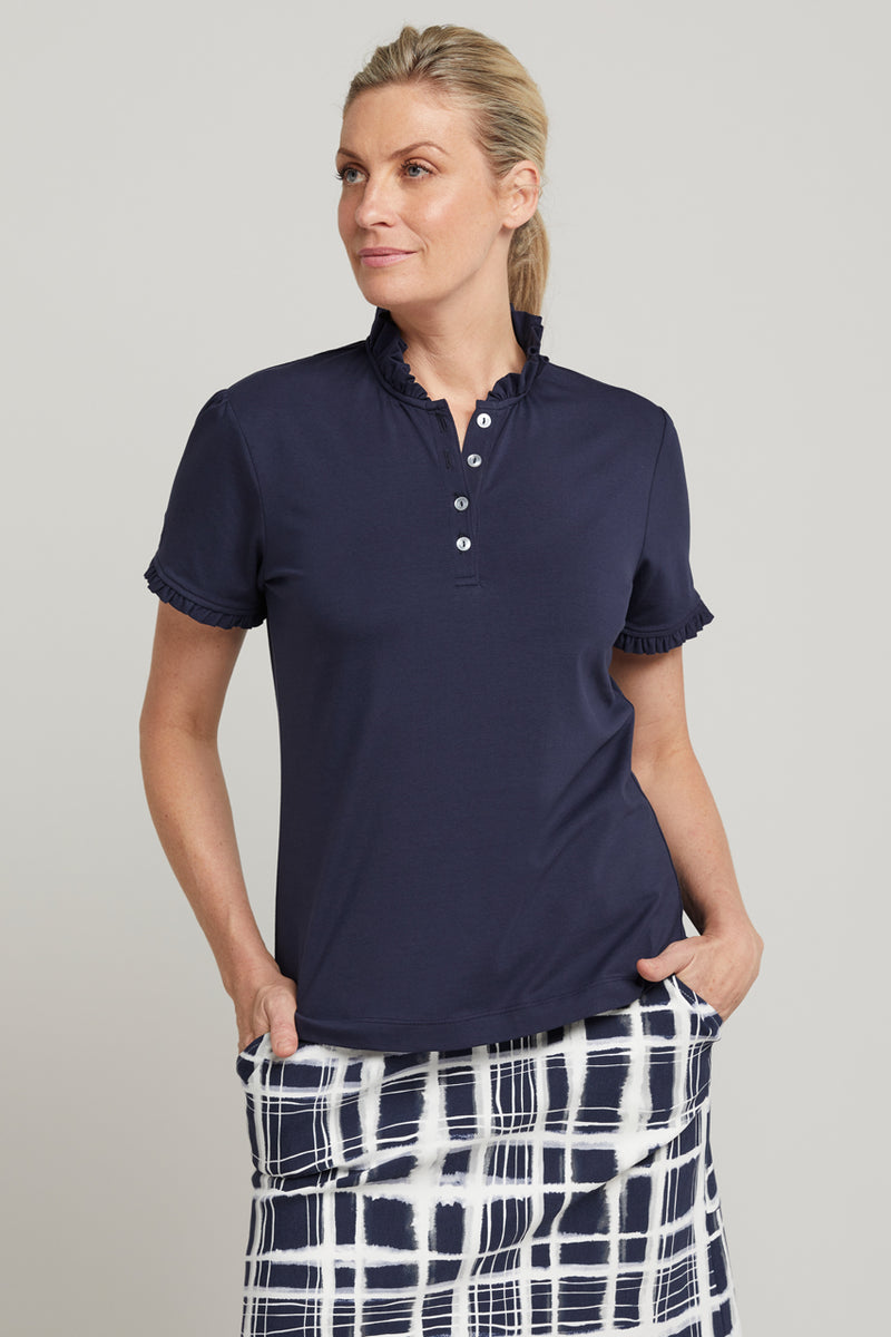The Steph Polo Tangerine