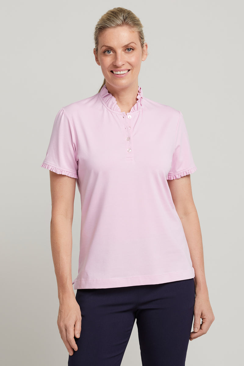 The Steph Polo Tangerine