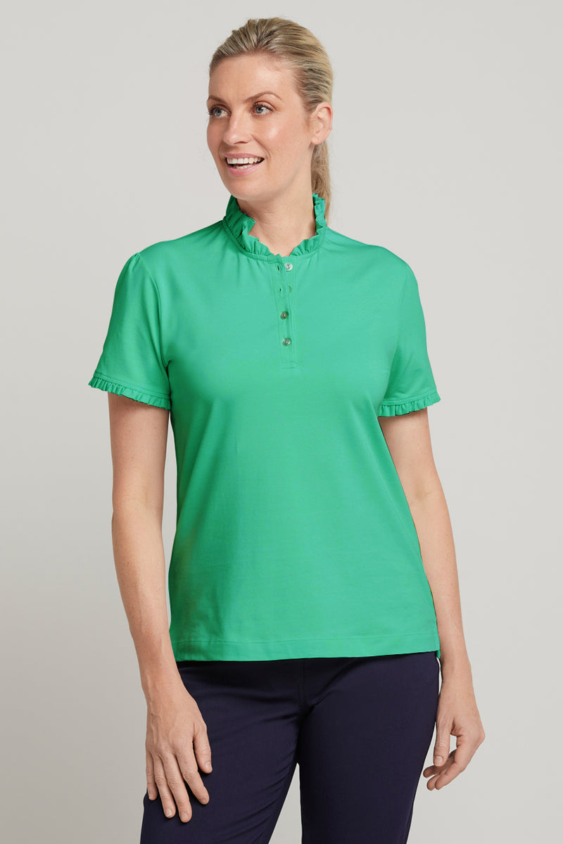 The Steph Polo Tangerine