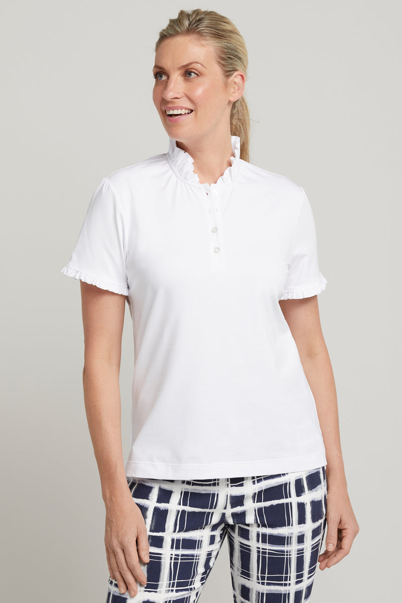 The Steph Polo Tangerine
