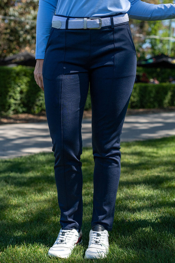 women's navy Ponti da Roma stretch golf pant