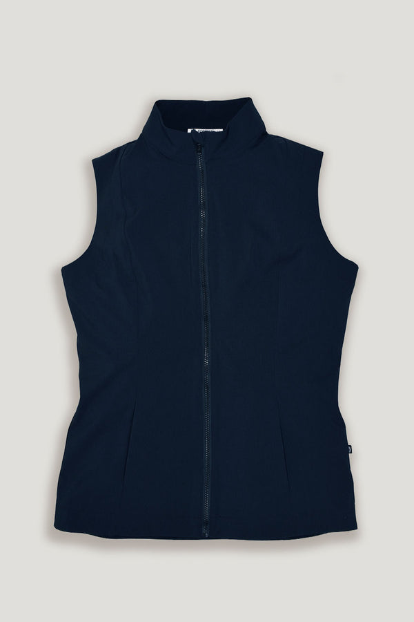 womens navy golf vest